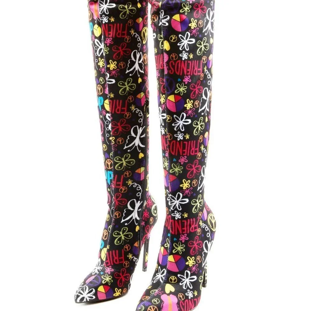 MEMORIES OF SOFIA THIGH HIGH HEEL BOOT ( BRAND NEW !!! )